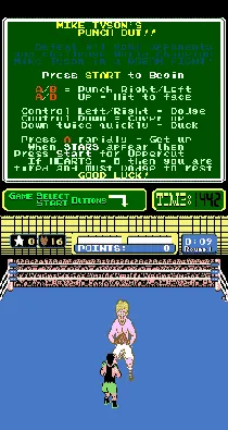 PlayChoice-10: Mike Tyson's Punchout screen shot game playing
